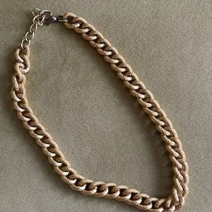 Thick link gold chain
